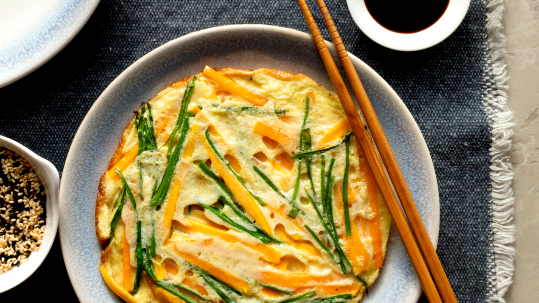 Image of Asian Style Pumpkin Omelet